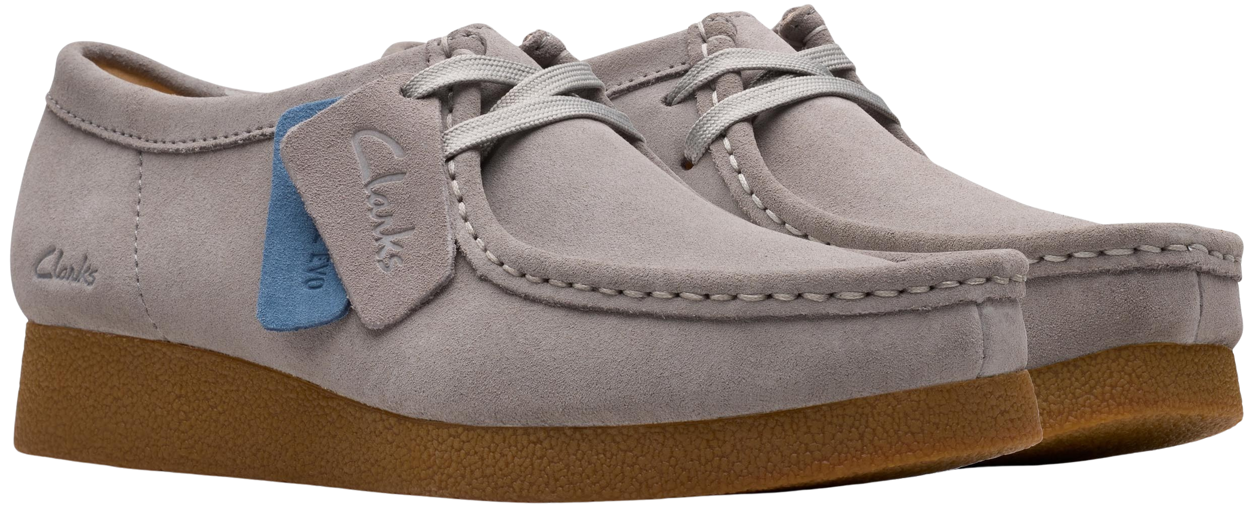 Wallabee Evos ruskind sko - Dark Grey Suede